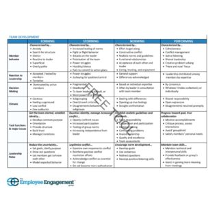 Team Development Handout